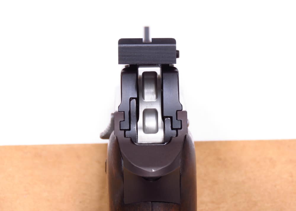 VERY RARE 1978 Swiss Sig P210-5 HEAVY FRAME TARGET New In Box #Match Test T-img-23