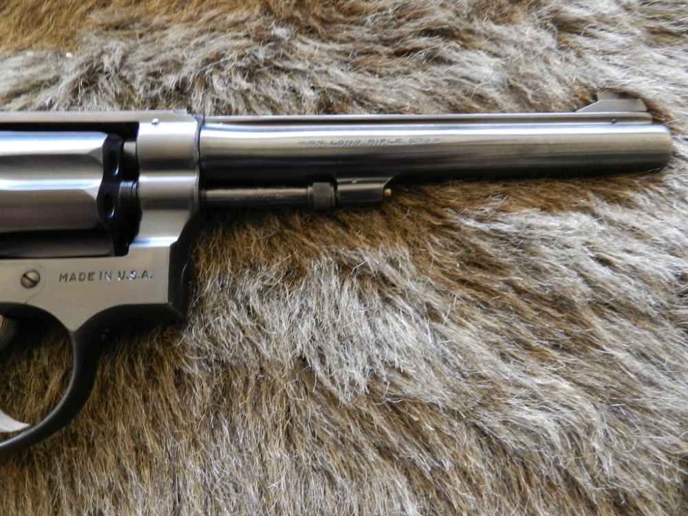 S&W Pre17 22 Caliber 6" Blue THREE DIGIT SERIAL NUMBER NIB-img-7