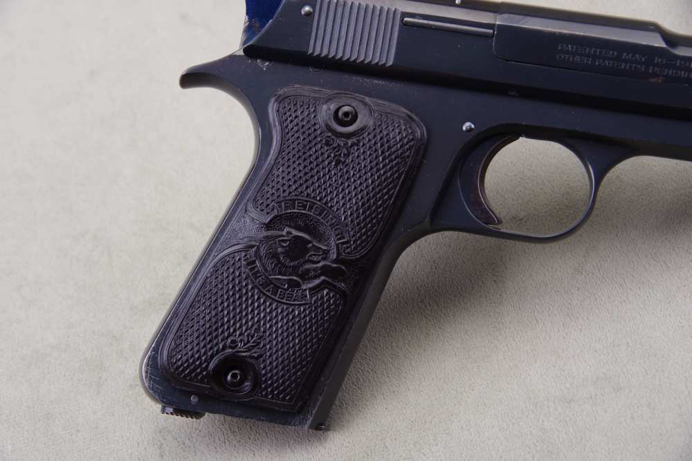 All Original 1923 Reising Standard 22LR 6.75'' Blue 95%-img-15
