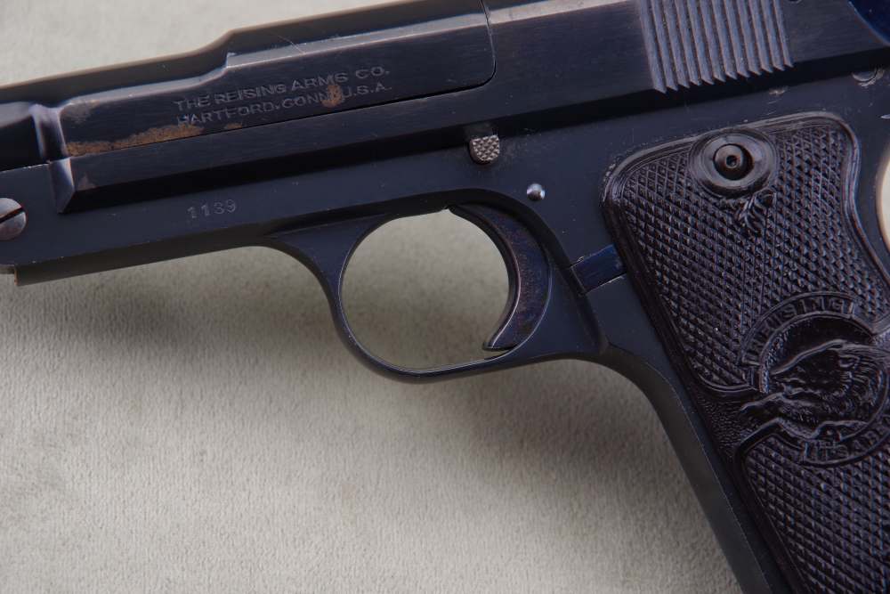 All Original 1923 Reising Standard 22LR 6.75'' Blue 95%-img-9