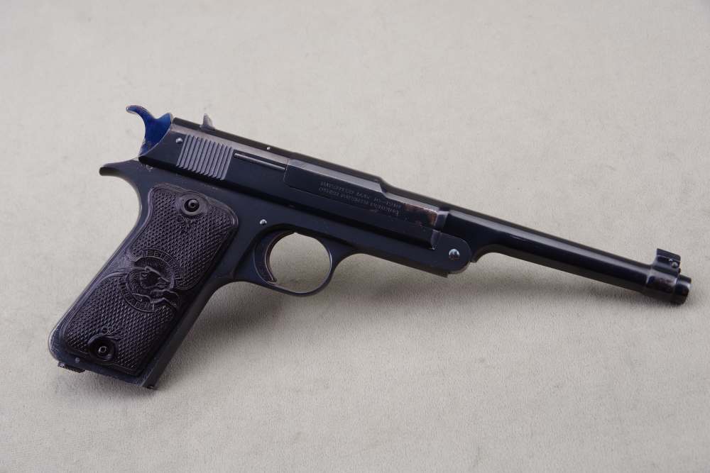 All Original 1923 Reising Standard 22LR 6.75'' Blue 95%-img-11