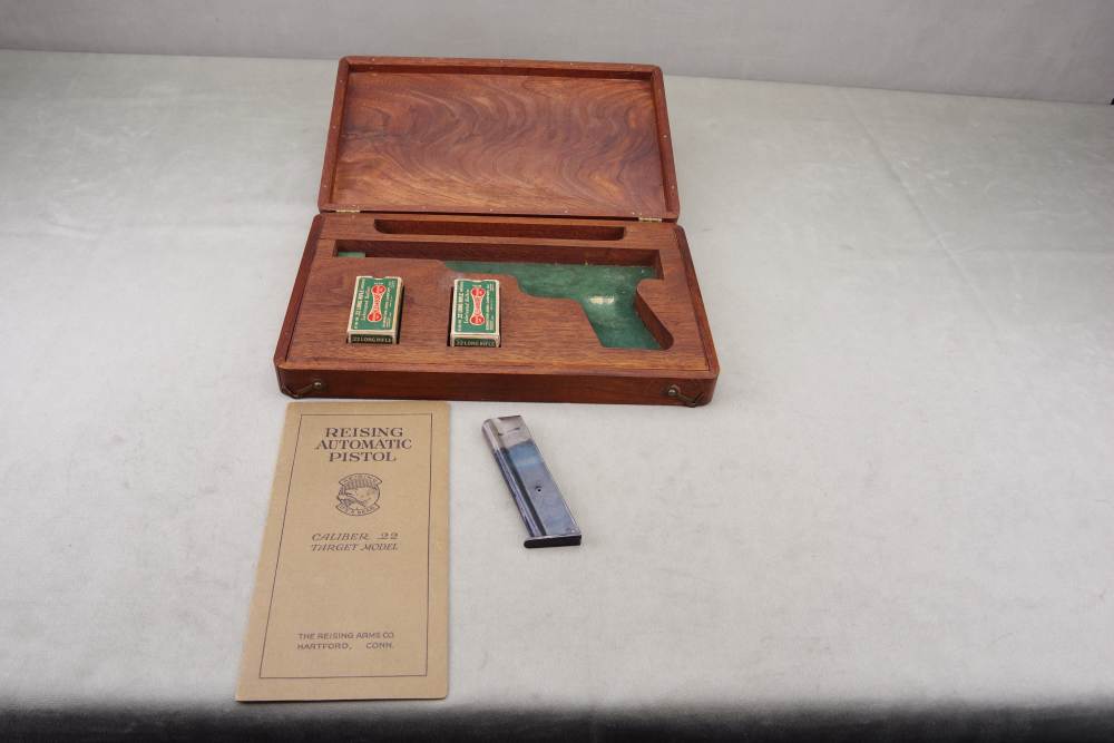 All Original 1923 Reising Standard 22LR 6.75'' Blue 95%-img-4