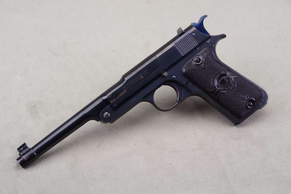 All Original 1923 Reising Standard 22LR 6.75'' Blue 95%-img-29