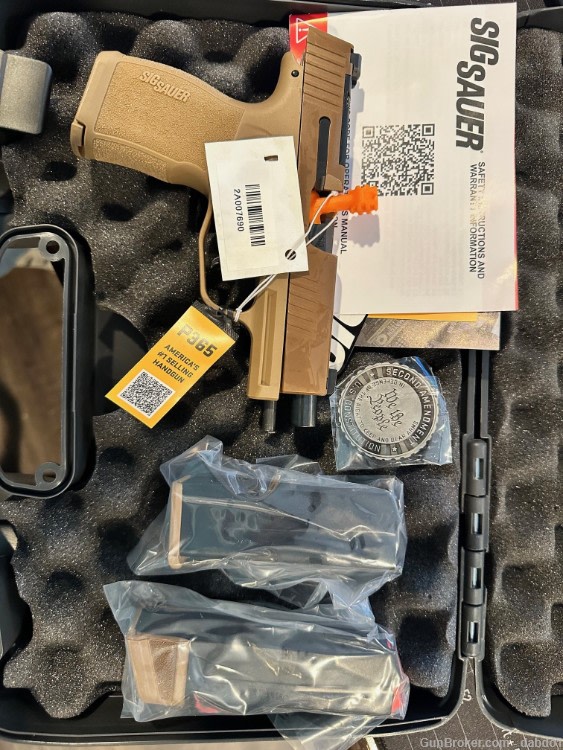 Sig Sauer P365XL 2A 9MM COY 3.7 XRY OR -img-1