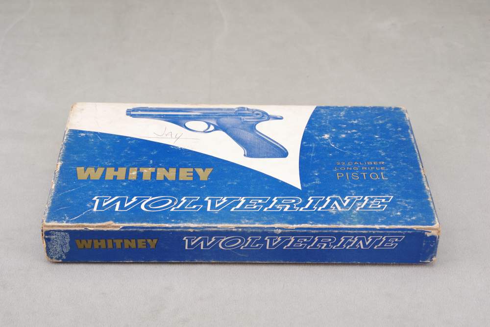 All Original 1956 Whitney Wolverine 22LR 5.5'' Blue 97% with Original Box-img-3