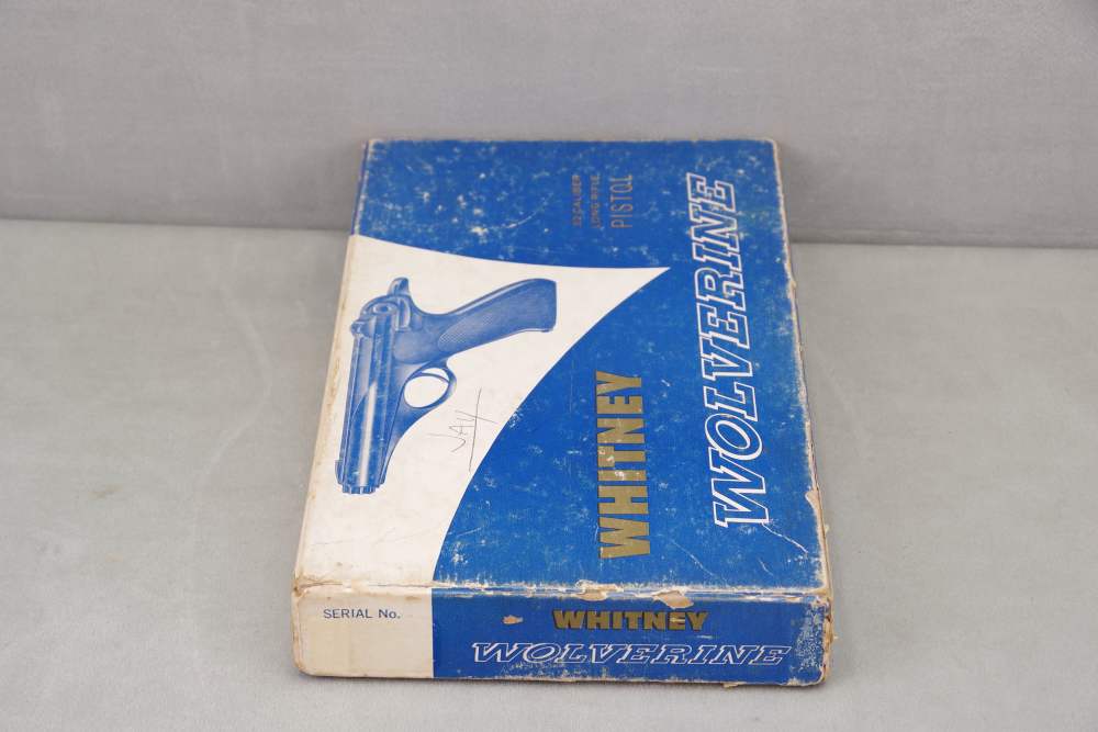 All Original 1956 Whitney Wolverine 22LR 5.5'' Blue 97% with Original Box-img-2