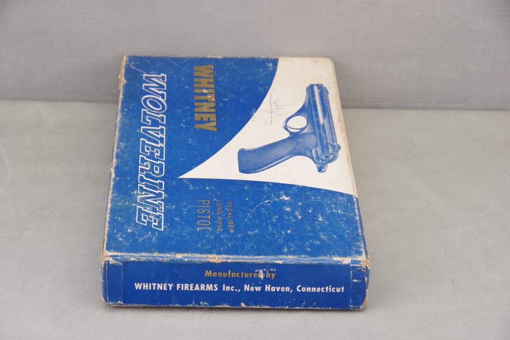 All Original 1956 Whitney Wolverine 22LR 5.5'' Blue 97% with Original Box-img-4