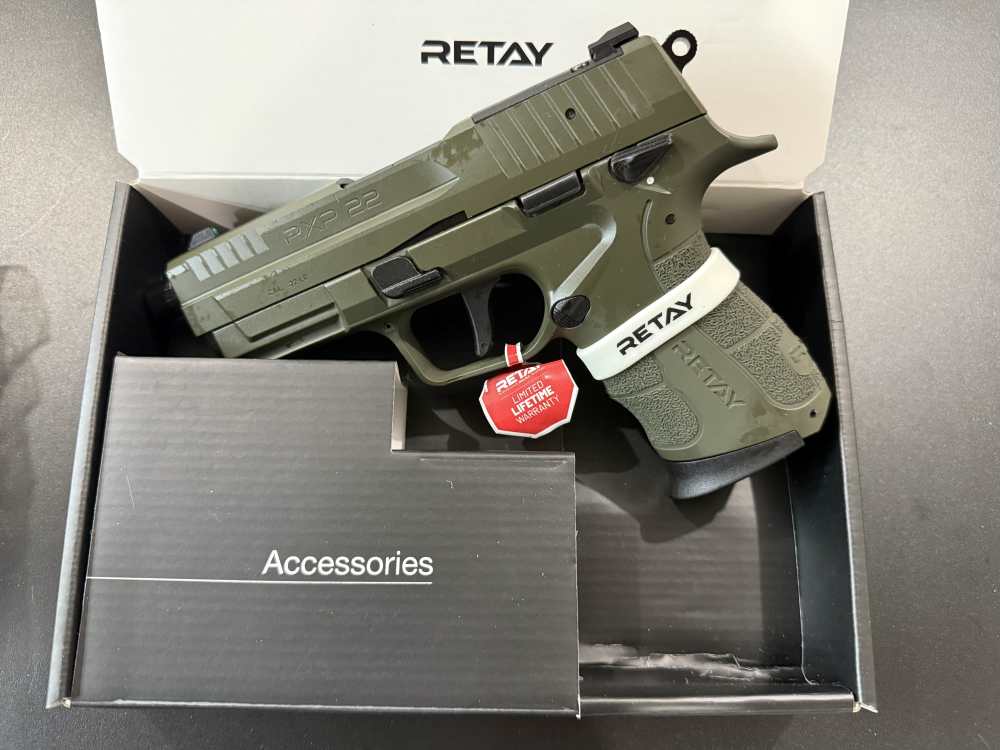 Retay rxp22 22lr ODG nice NIB-img-2