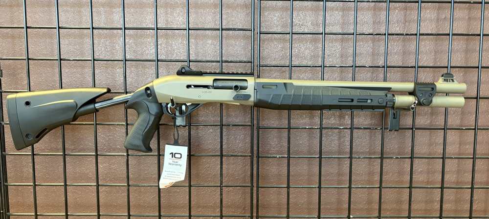 Benelli 11617 M2-G1 Tac, 12GA, 18.50" Barrel, 7+1, FDE-img-0