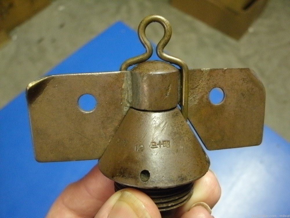 JAPANESE AERIAL BOMB FUSE A-2 [B] INERT ORIGINAL-img-2