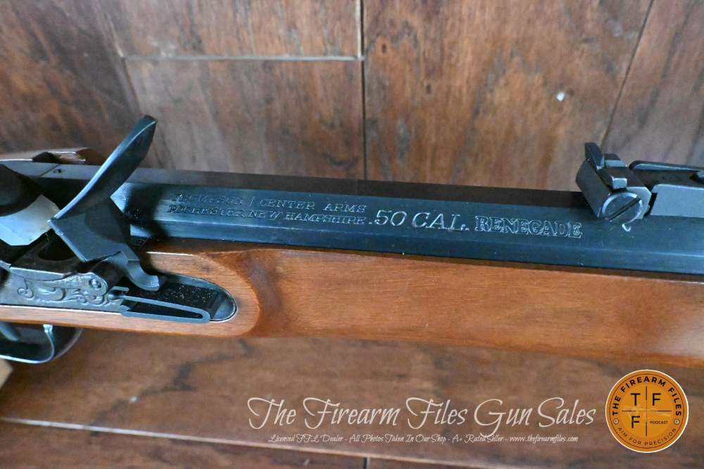 Thompson Center Renegade .50 Cal Flintlock Rifle, Used-img-7