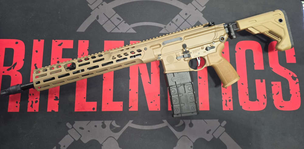 Sig Sauer MCX Spear LT IR 5.56mm 16" Rifle, Coyote - CA California -img-1