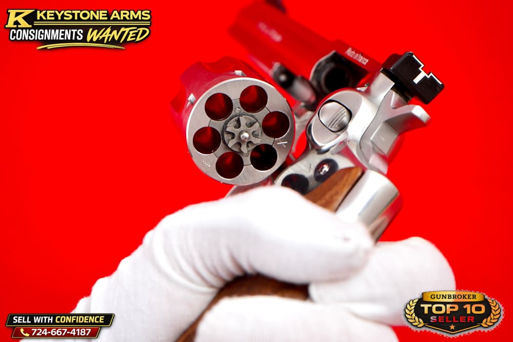 Very Rare French Manurhin MR88 Sport 6" .357 Magnum Stainless Steel-img-15