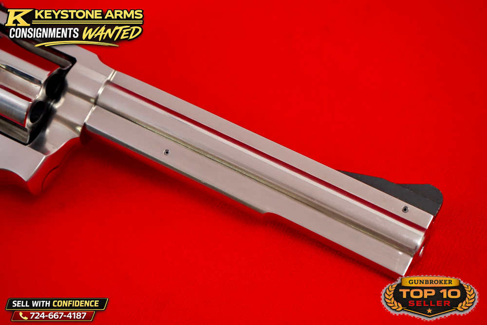 Very Rare French Manurhin MR88 Sport 6" .357 Magnum Stainless Steel-img-7