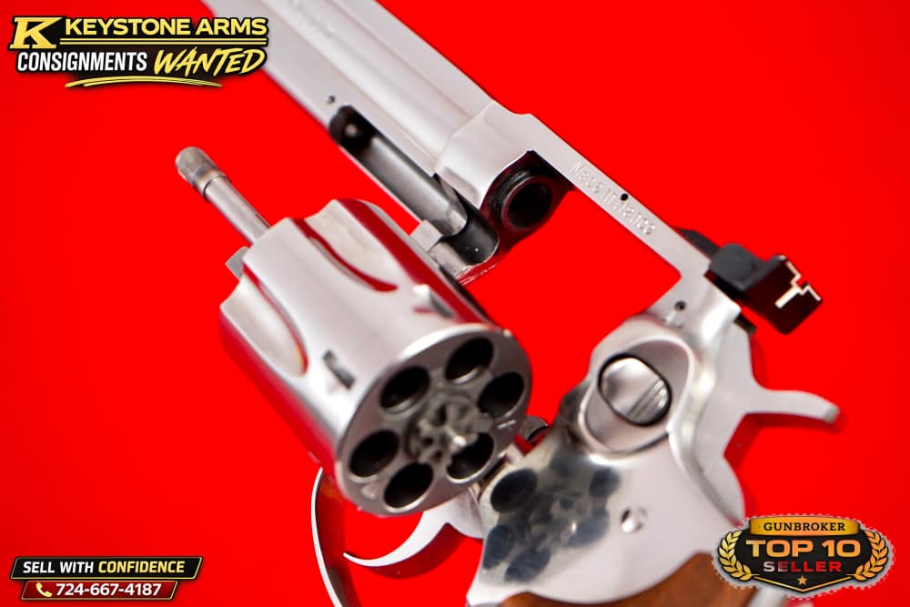 Very Rare French Manurhin MR88 Sport 6" .357 Magnum Stainless Steel-img-14