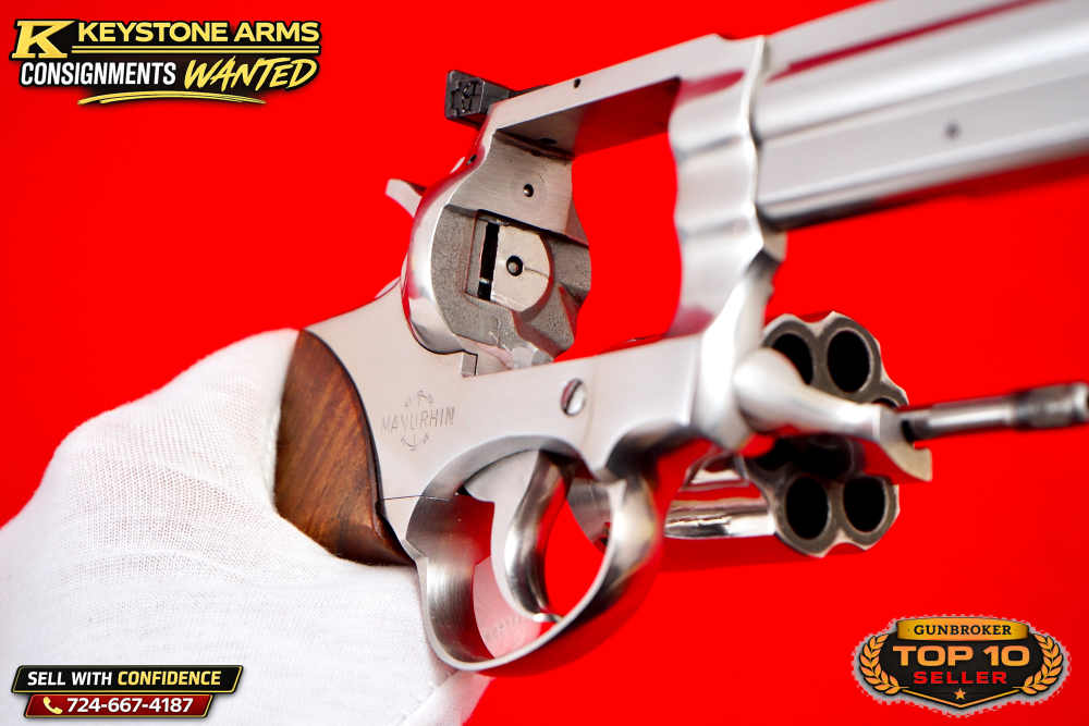 Very Rare French Manurhin MR88 Sport 6" .357 Magnum Stainless Steel-img-13