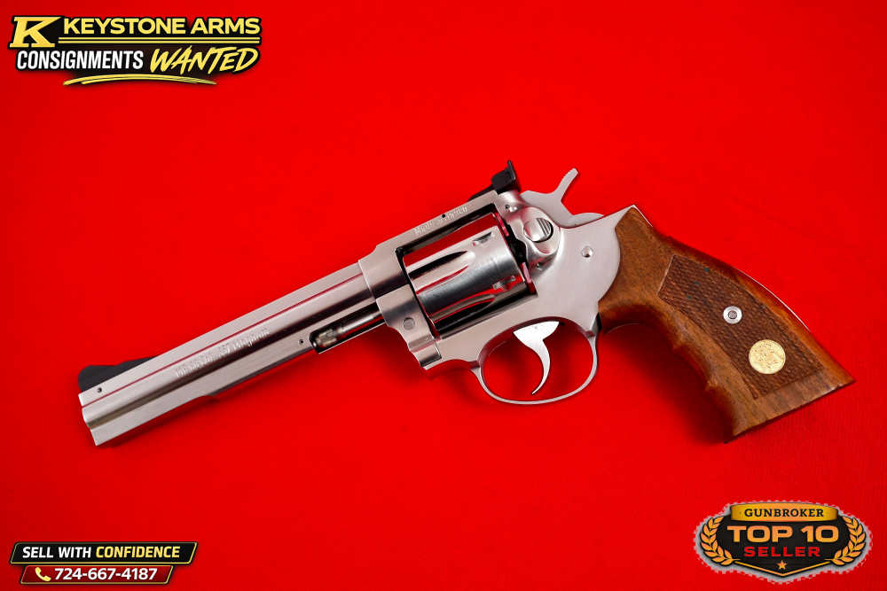 Very Rare French Manurhin MR88 Sport 6" .357 Magnum Stainless Steel-img-20