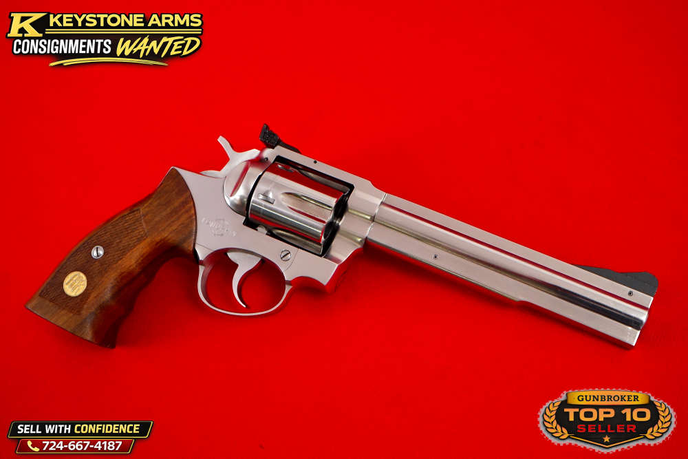 Very Rare French Manurhin MR88 Sport 6" .357 Magnum Stainless Steel-img-6