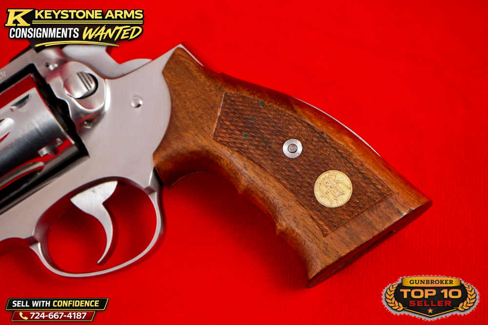 Very Rare French Manurhin MR88 Sport 6" .357 Magnum Stainless Steel-img-5