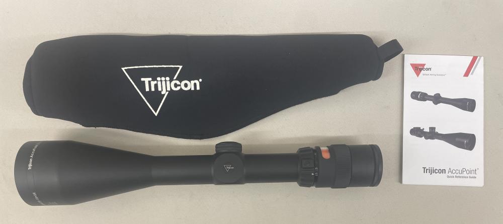 Trijicon AccuPoint 2.5-10x56 TR22R Red Triangle Post SFP-img-1