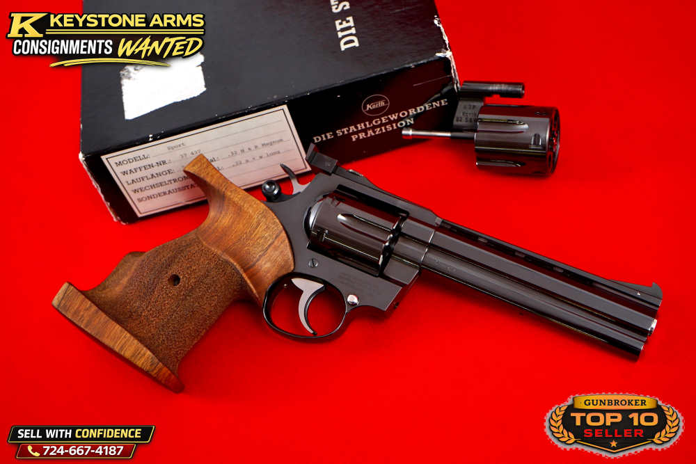 Rare 1987 Ratzeburg Korth Sport 5.25" .32 H&R Mag Dual Cylinder Set GRAIL-img-7