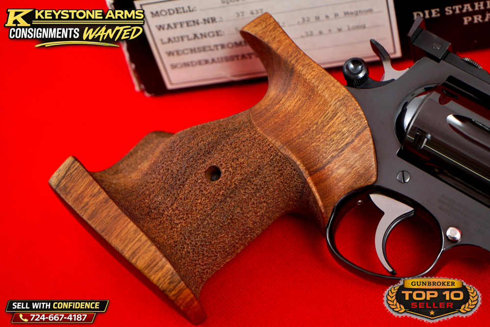Rare 1987 Ratzeburg Korth Sport 5.25" .32 H&R Mag Dual Cylinder Set GRAIL-img-10