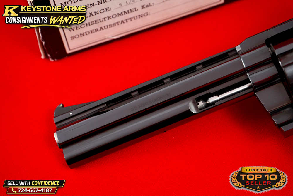 Rare 1987 Ratzeburg Korth Sport 5.25" .32 H&R Mag Dual Cylinder Set GRAIL-img-4