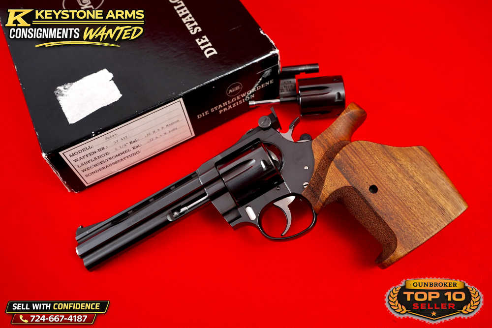 Rare 1987 Ratzeburg Korth Sport 5.25" .32 H&R Mag Dual Cylinder Set GRAIL-img-24