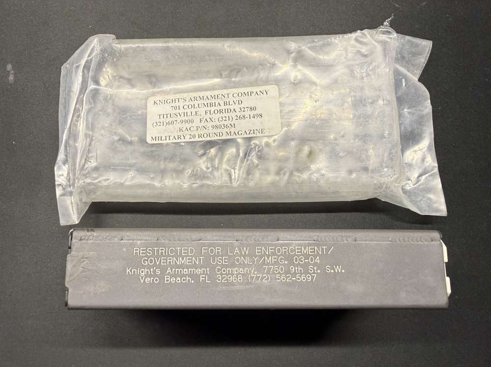 Knights Armament LE/Restricted SR25 20rd Magazine - NOS-img-0