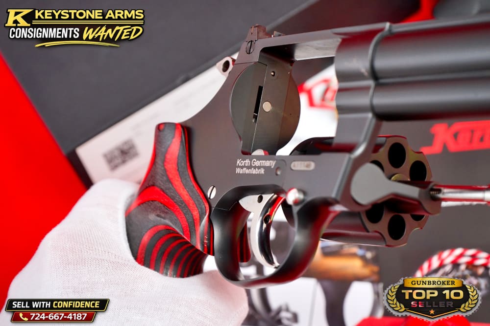 Awesome & Desired Korth National Standard 6" .357 Magnum w/ Original Box-img-15
