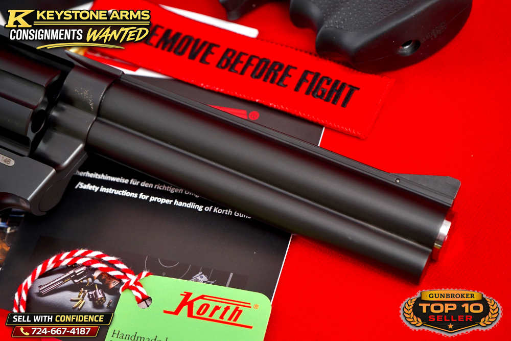 Awesome & Desired Korth National Standard 6" .357 Magnum w/ Original Box-img-9