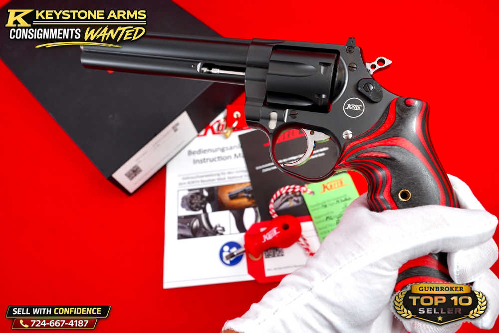 Awesome & Desired Korth National Standard 6" .357 Magnum w/ Original Box-img-13