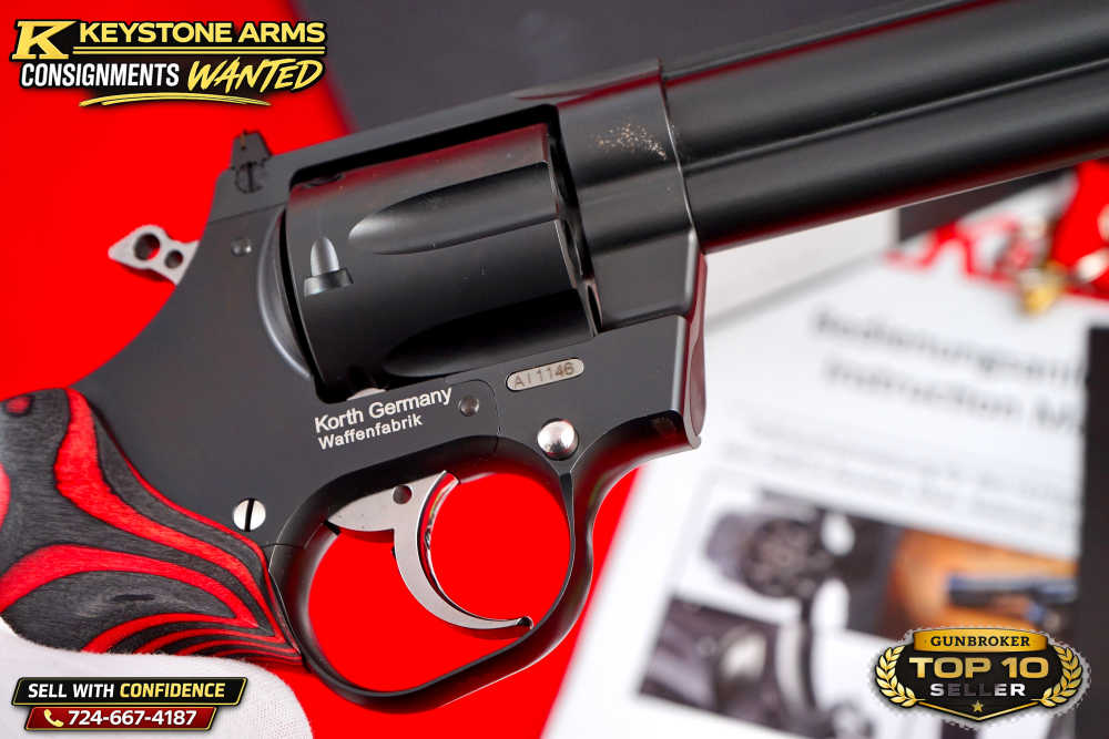 Awesome & Desired Korth National Standard 6" .357 Magnum w/ Original Box-img-20