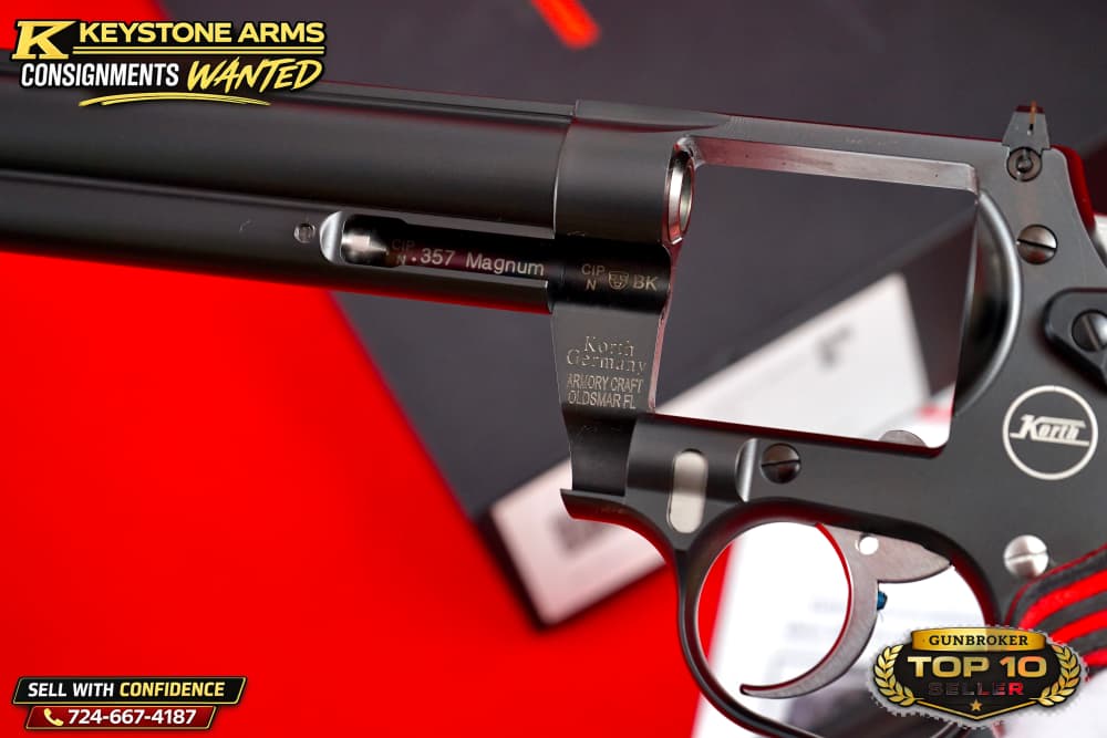 Awesome & Desired Korth National Standard 6" .357 Magnum w/ Original Box-img-18