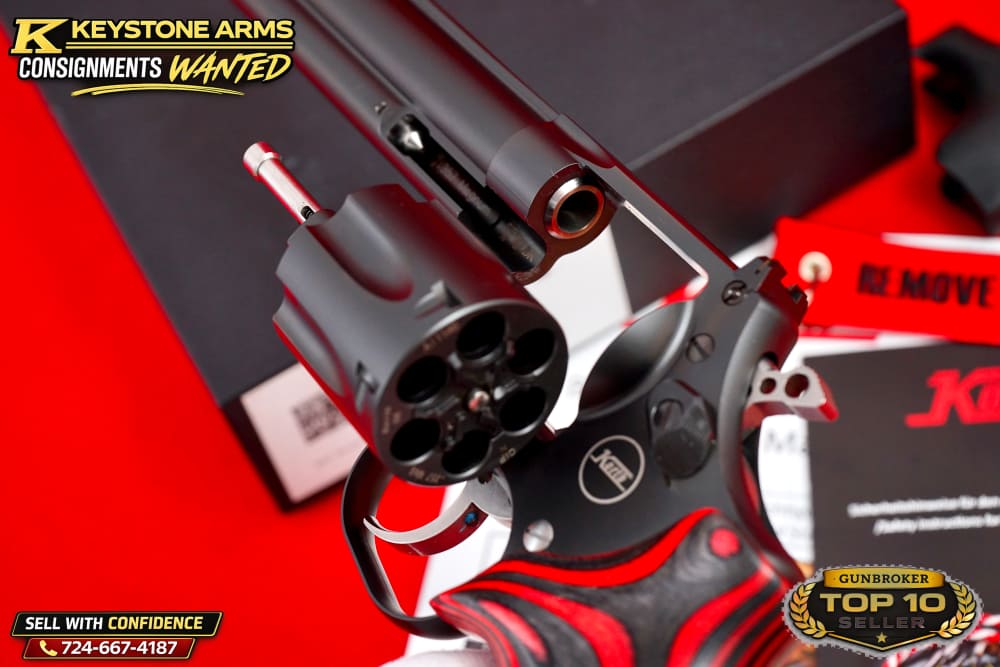 Awesome & Desired Korth National Standard 6" .357 Magnum w/ Original Box-img-17