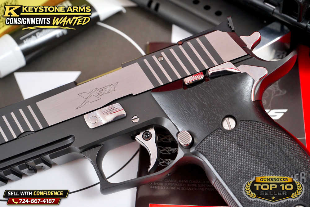 Extremely Rare SIG Sauer Mastershop P220 X6 Black & White 9mm NIB GRAIL -img-5
