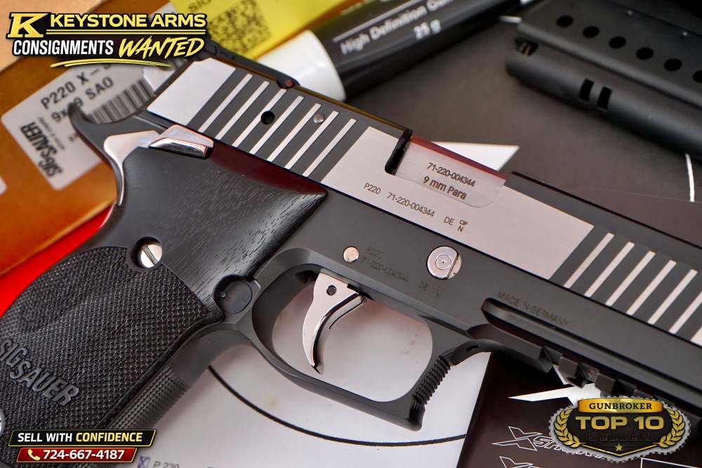 Extremely Rare SIG Sauer Mastershop P220 X6 Black & White 9mm NIB GRAIL -img-9