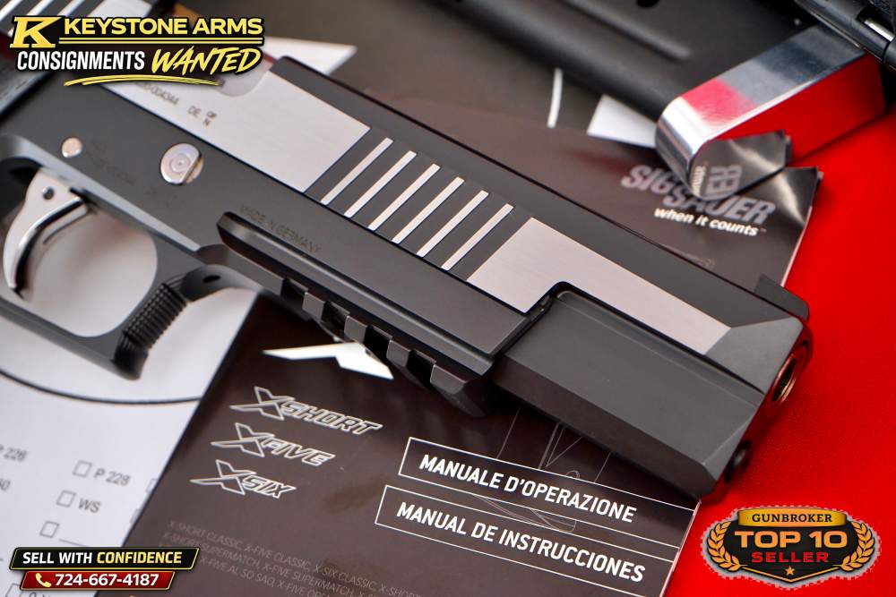 Extremely Rare SIG Sauer Mastershop P220 X6 Black & White 9mm NIB GRAIL -img-8