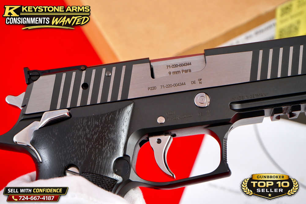 Extremely Rare SIG Sauer Mastershop P220 X6 Black & White 9mm NIB GRAIL -img-15