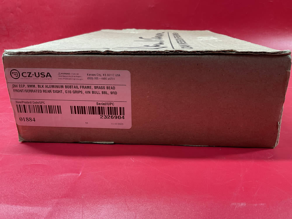 Dan Wesson ECP 9mm 4” BBL Aluminum Frame - Bobtail - Black-img-32