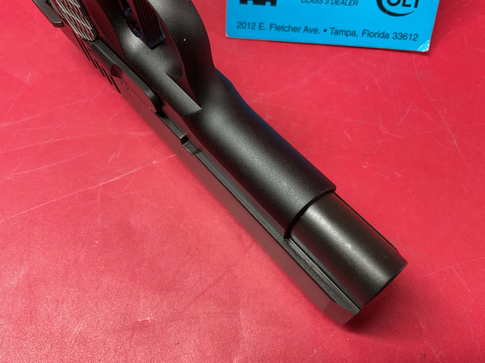 Dan Wesson ECP 9mm 4” BBL Aluminum Frame - Bobtail - Black-img-22