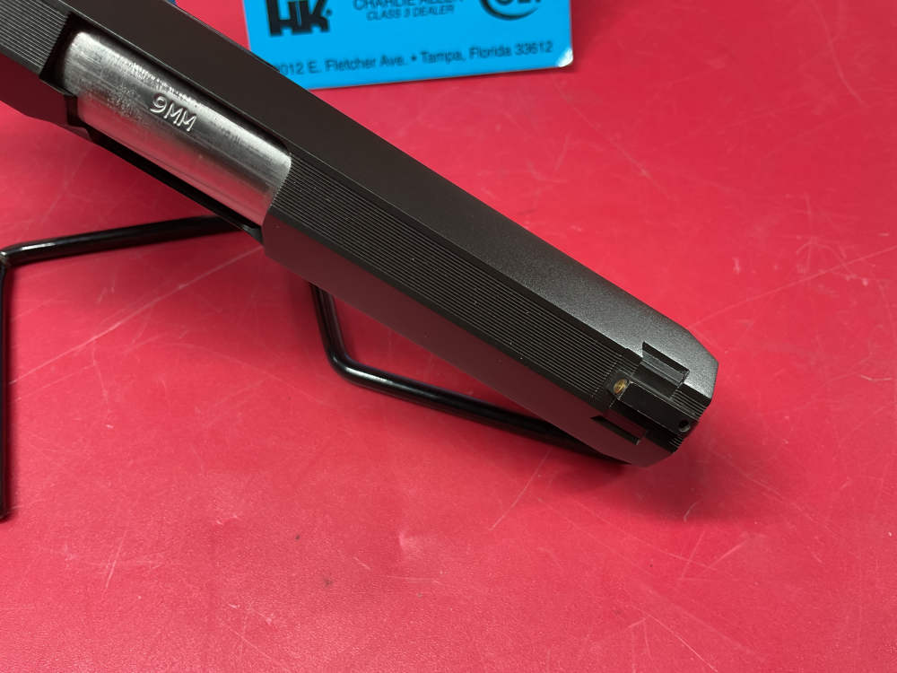 Dan Wesson ECP 9mm 4” BBL Aluminum Frame - Bobtail - Black-img-14