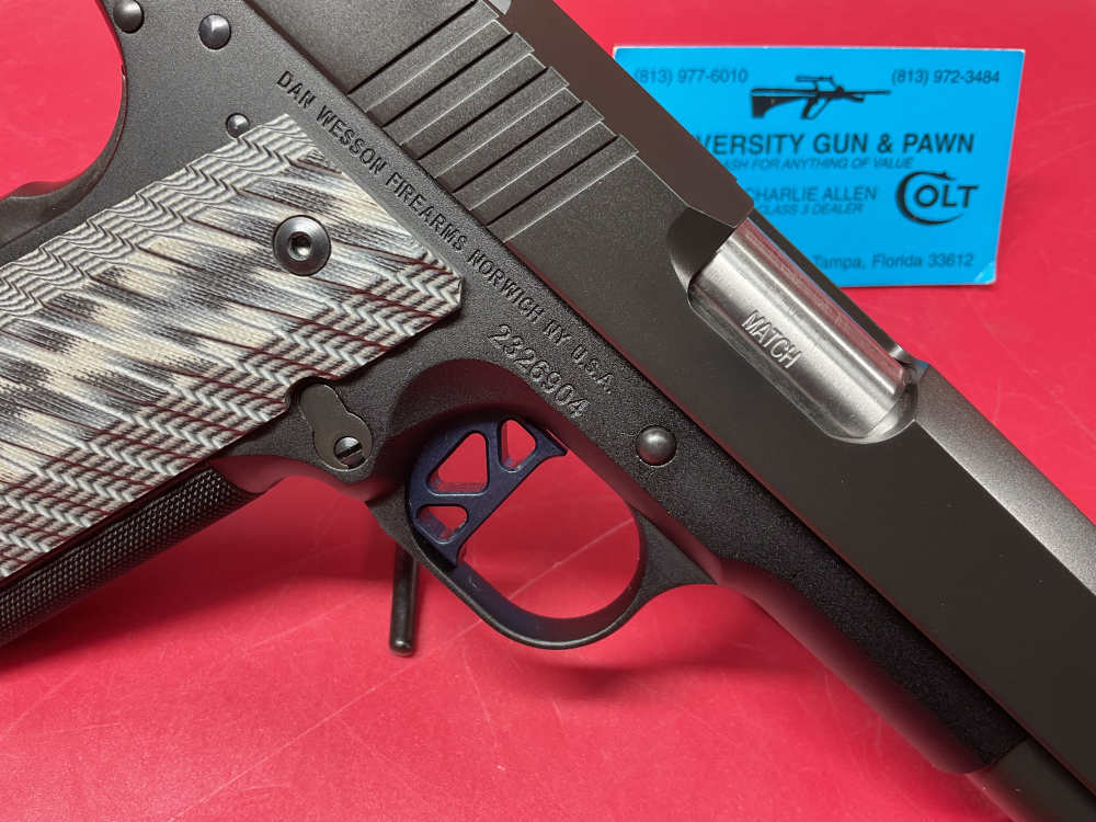 Dan Wesson ECP 9mm 4” BBL Aluminum Frame - Bobtail - Black-img-18
