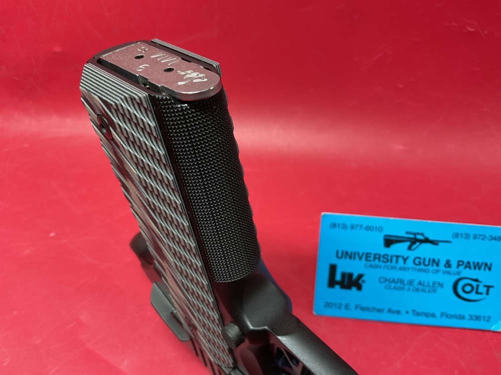 Dan Wesson ECP 9mm 4” BBL Aluminum Frame - Bobtail - Black-img-25