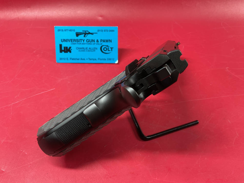 Dan Wesson ECP 9mm 4” BBL Aluminum Frame - Bobtail - Black-img-6