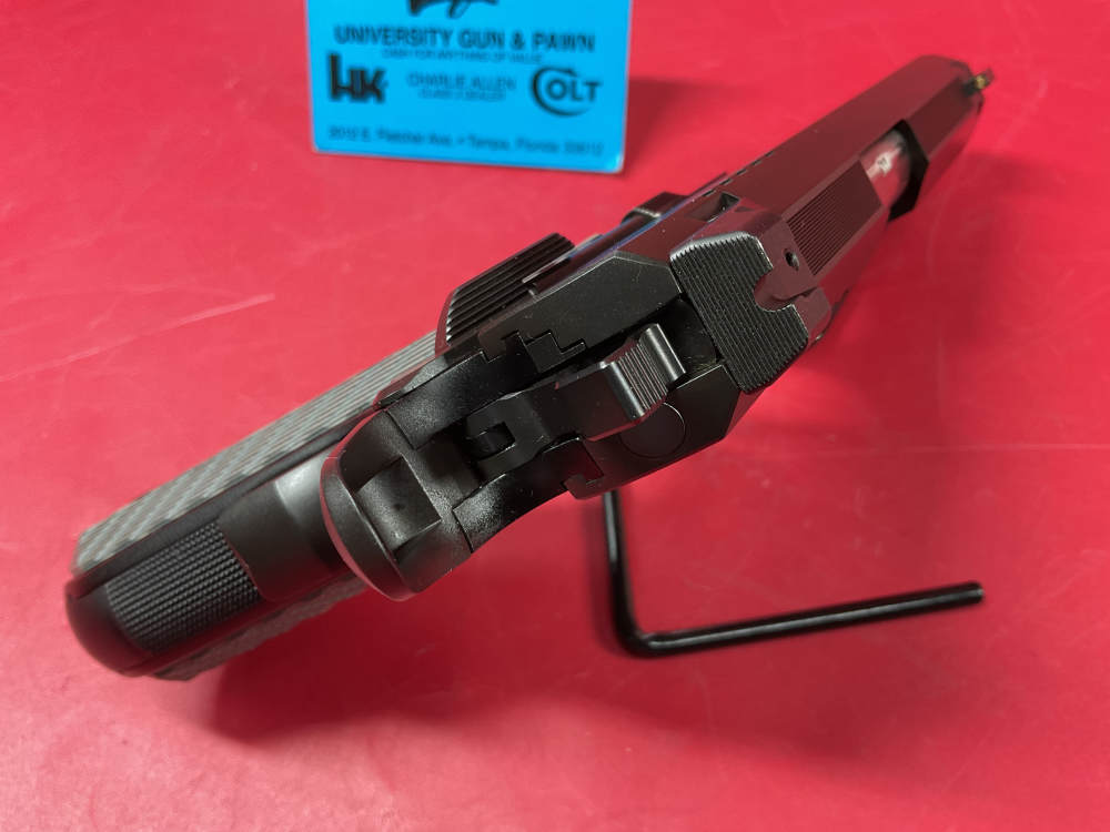Dan Wesson ECP 9mm 4” BBL Aluminum Frame - Bobtail - Black-img-9