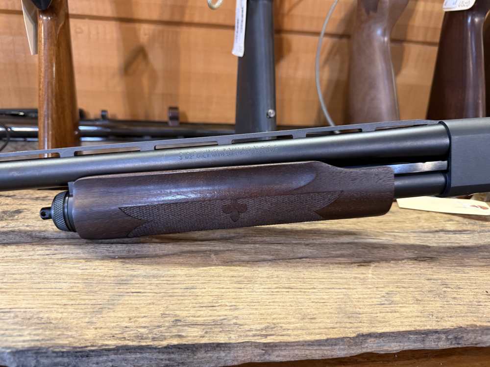 Remington 870 Fieldmaster 12GA 3" Satin Black / Walnut 26"-img-1