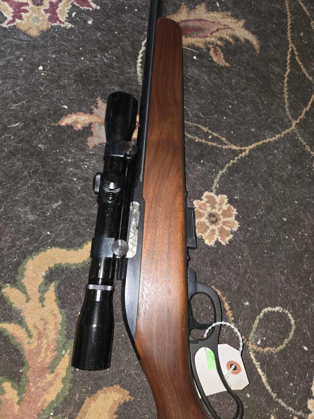Marlin midel 62 lever action rifle 256 win mag redfield scope-img-8