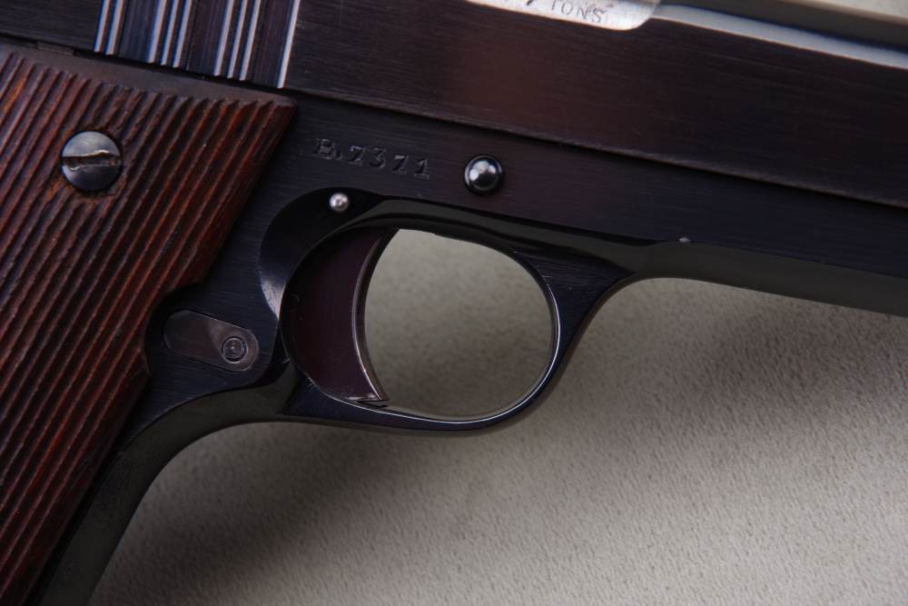 All Original WW II  British Contract Ballester-Molina 45 ACP 5'' Blue 98%  -img-10