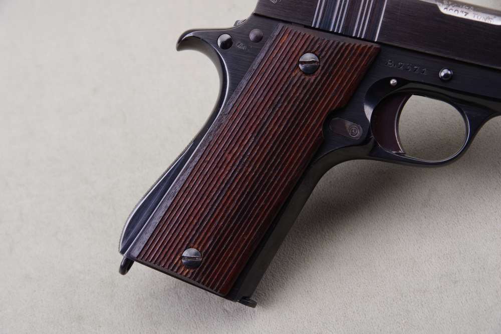 All Original WW II  British Contract Ballester-Molina 45 ACP 5'' Blue 98%  -img-11